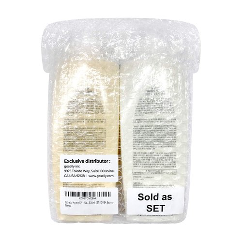 CP-1 Nourishing Shampoo + Conditioner 500ml SET Korean Beauty for Dry Damaged Hair with Premium Keratin, Protein, Spa Products