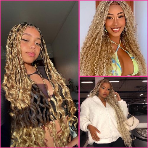 Afrodiva Human Braiding Hair for Boho Braids Brown Deep Wave Bulk Human Hair for Braiding Wet and Wavy Micro Braiding Human Hair 2 Bundles No Weft Curly Braiding Hair Extensions (20 Inch, 100g)