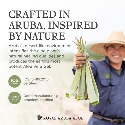 Aruba Aloe Refreshing Shower Gel - Gentle Cleansing, Soap-free, Hydrating Formula - Suitable for Sensitive Skin - 8.5 oz Bottle