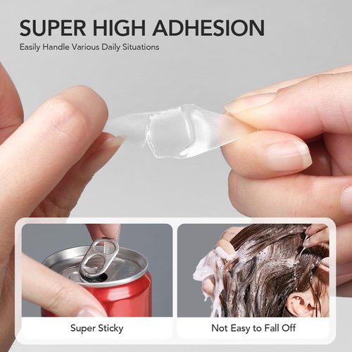 GAOY Gel Nail Glue, 16ml Nail Glue and Base Coat, Long Lasting for Acrylic Tips, UV Light Cure