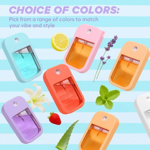 Hand Sanitizer Spray Case Compatible with Touchland, Soft Silicone Holder with Cherry Keychain for Touch Land Mist Case 1FL OZ, Portable and Convenient for Handbags, Backpacks, and Gym Bags (White)