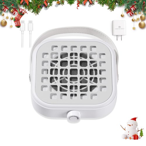 CHRISTINE SHELLY Nail Dust Collector, Compact 6000RPM Powerful Vacuum Fan Vent Dust Collector Extractor Dust Suction Machine for Acrylic Nails Polishing, White