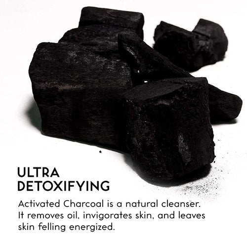 O NATURALS Detoxifying Charcoal Bar Soap & Psoriasis Dead Sea Mud and Clay Soap Bundle. Natural Bar Soap Face Body Cleanser Helps Acne Eczema Exfoliate Dead Skin. Two 3 Packs, 4oz Each Bar of Soap.