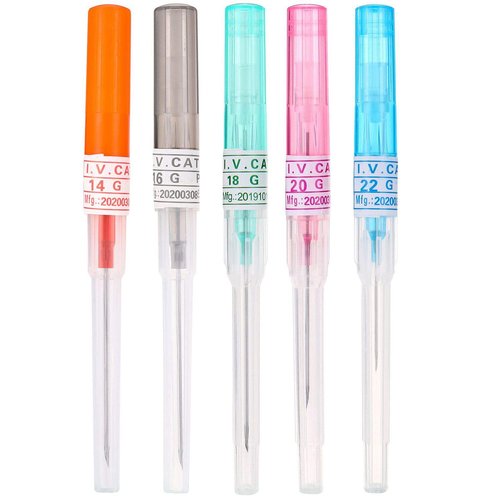 Piercing Needles,5PCS Mix Gauge IV Catheter Needles Kit Piercing for IV Start Kits,Ear Nose Piercing Needles Supply(MIX 5PCS)
