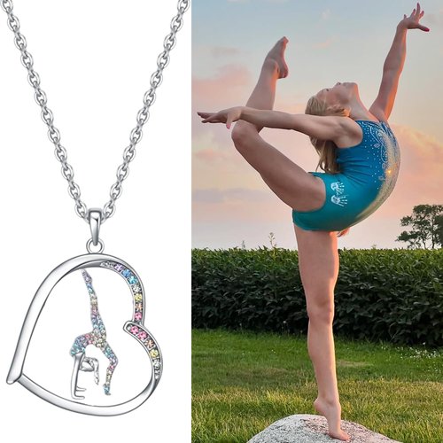 FJHAIY Gymnastics Stuff Gymnastics Makeup Bags Gymnastics Necklace Gymnastics Gifts Socks Gymnastics Stickers-Gymnastics Lovers Gifts (gymnastics-Set D)