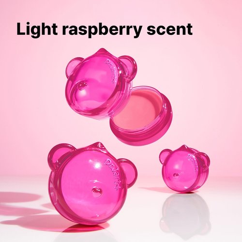 Dr. Jart+ Vital Hydra Solution Jelly Bear Korean Overnight Lip Mask with Hyaluronic Acid, Sheer Pink Tint and Light Raspberry Scent | Korean Skin Care, 0.59 oz.