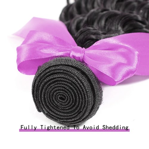 Body Wave Bundles 10A 1 Bundles Human Hair 100% Unprocessed Brazilian Virgin Raw Hair Bundles Extensions Double Weft Curly Weave Bundles Human Hair Natural Color Deals Full And Thick 20 Inch