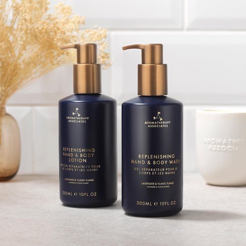 Aromatherapy Associates Balance Replenishing Hand and Body Lotion Skin Care, Fresh Moisturizing Hand Lotion for Women and Men, 10 fl. oz.