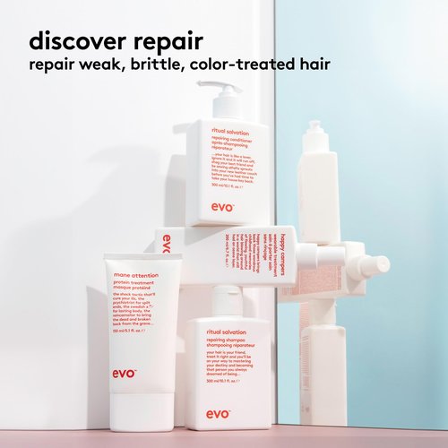 EVO Mane Attention Protein Hair Treatment - Moisturize, Repairs & Strengthens Hair - 150ml / 5.1fl.oz