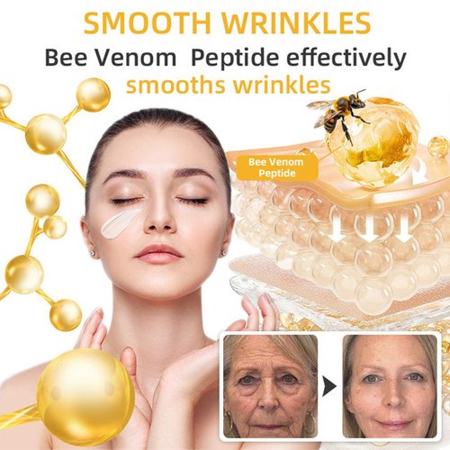 APKAPK Bee Venom Comprehensive Cream, Professional Bee Venom Skin Treatment Cream, bee Venom All-in-One Cream-50G, Anti-Aging, Hydrating, Natural Ingredients for All Skin Types (2 Bottle)