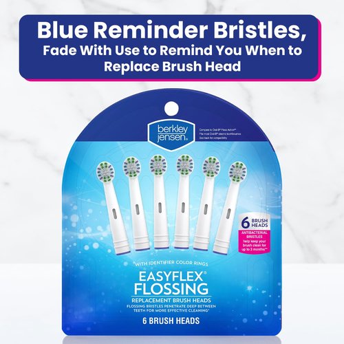 Berkley Jensen 31664 Easy Flex Flossing Replacement Brush Head