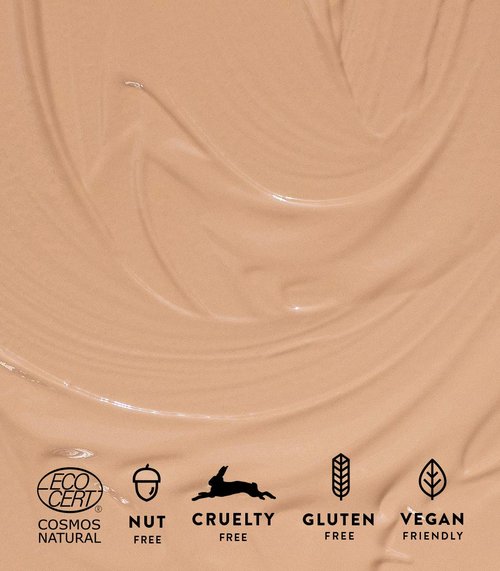 MÁDARA Organic Skincare | Luminous Perfecting Concealer 35 HONEY – 4ml, Dewy finish, With hyaluronic acid, Natural concealer for dark circles and blemishes, Vegan, COSMOS natural certified.