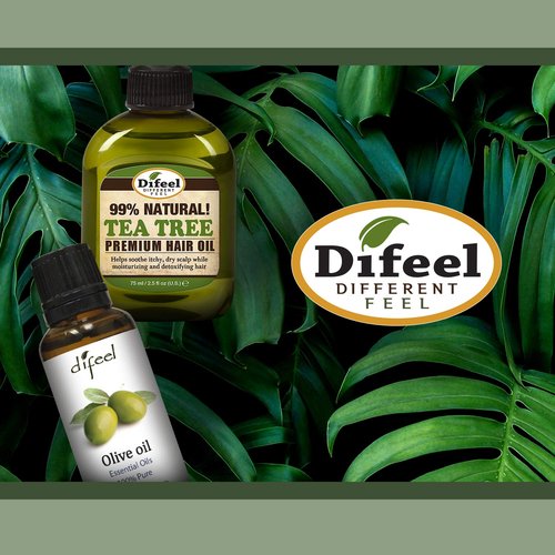 Difeel Premium Natural Hair Oil Collection Complete 12 Piece Essential Oil Set