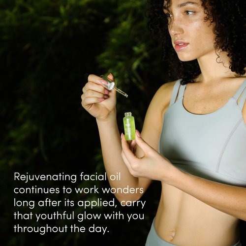 YUNI Beauty Rejuvenating Facial Oil – Natural Skincare – Face Oil for Gua Sha & Facial Massage – Organic Anti-Ageing Face Oil for Dry Skin – Brightening & Firming Skin Care Oil