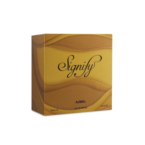 Ajmal Signify EDP 75ML Long Lasting Scent Spray Floral Perfume Gift For Women - Made In Dubai