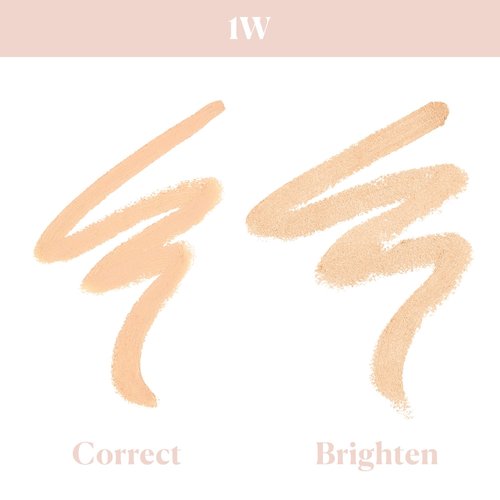 Laura Mercier Secret Camouflage Brighten and Correct Duo, 2-in-1 Face and Under Eye Concealer Stick, Blurs Imperfections and Reduces Appearance of Undereye Dark Circles, Full Coverage, 1W