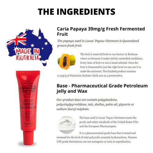 Lucas Pawpaw Lip Ointment, Lucas Pawpaw Cream, Lucas Pawpaw Ointment for Lips & Dry Skin - Unique All Skin Types, All Gender- Any Season Gift Pack with 75g and 15gr Pawpaw Balm Perfect for Easter Gift