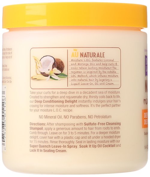 SoftSheen-Carson Dark and Lovely Au Naturale Moisture L.O.C. Deep Conditioning Delight, 14.4 oz