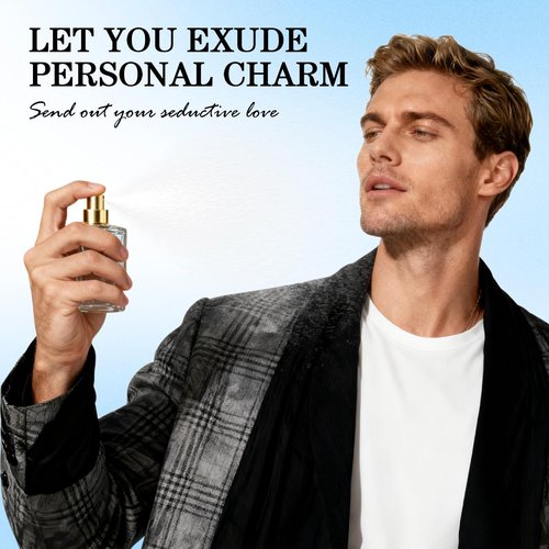 Upgraded 2.0 Cologne for Men - Pheromone-Infused Fragrances | Pheromone Cologne | Enhance Attraction | Long-Lasting Seductive Herbal Scent | 50ml EDP Perfume Spray, Men's Perfume Pheromone Colognes