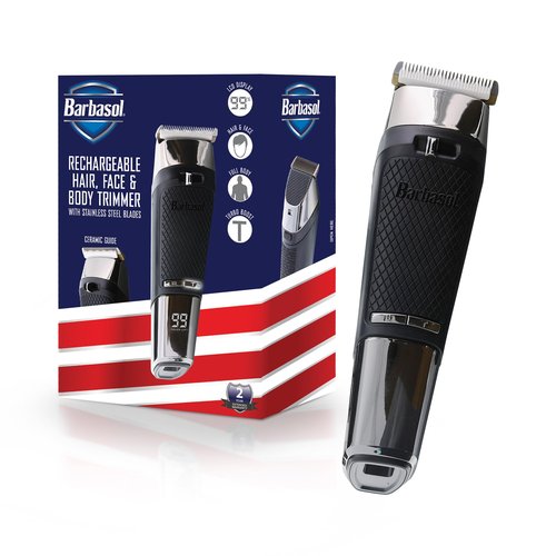 XTREME Barbasol Hair Face and Body Trimmer Hair-Face and Body Trimmer, Easy Use