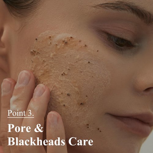 TEABLESS Earl Grey Tea Perfumed Facial Scrub, Transforming scrub, Gentle Daily Scrub & Cleanser for Exfoliation, blackheads & pore care, Greenery aqua Scent, Vegan