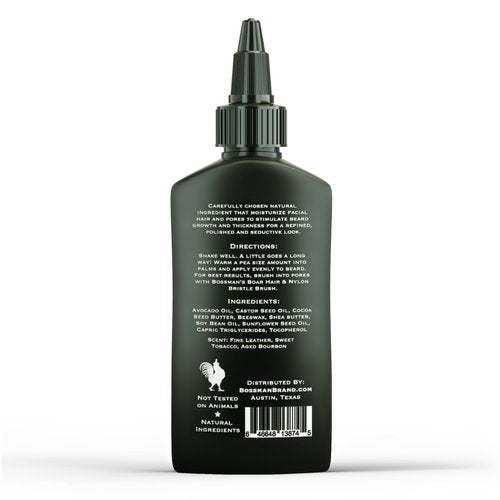 Bossman Beard Oil Jelly and Relaxing Beard Balm Combo- Naked Scent