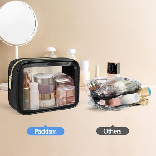 PACKISM TSA Approved Toiletry Bags, 2 Style for Bundle Sale