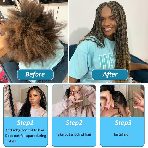 P4/27 Highlight Blonde Human Braiding Hair Deep Wave Bulk 18 18 18 Inch Brown Deep Wave Braiding Hair Extensions Unproceesed Virgin Hair 50 Gram Per Bundle 3 Bundle