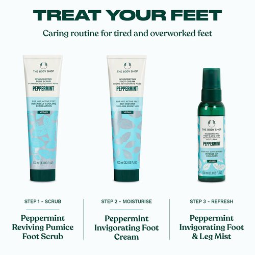 The Body Shop Peppermint Invigorating Foot Cream- 100ML