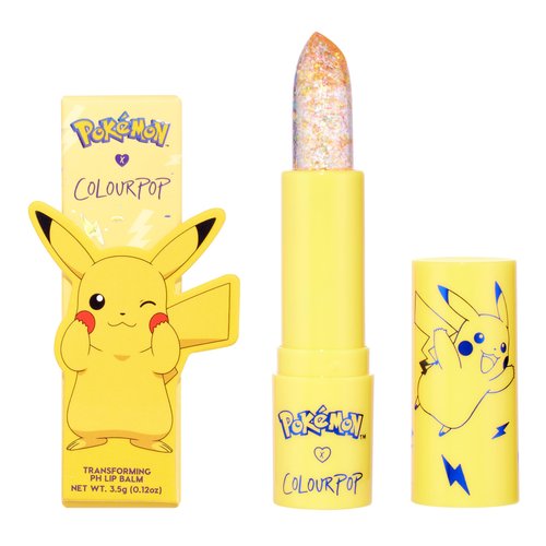 ColourPop x Pokémon Bundle - Pallet Town Eyeshadow Palette & pH Lip Balm Color Changing Lip Balm (2 Count)