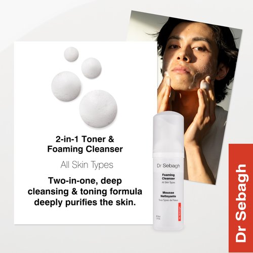 Dr Sebagh 2-in-1 Toner & Cleanser (1.7 fl oz)