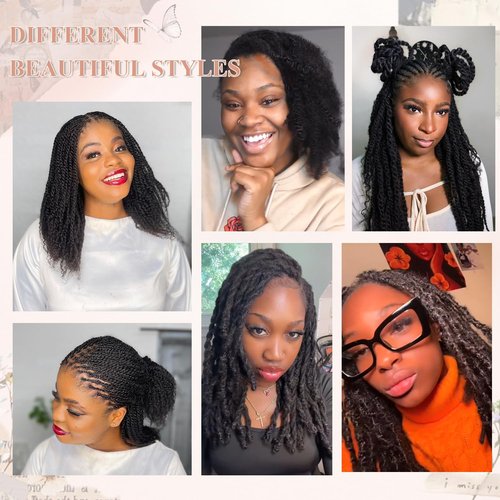 Teresa Afro Kinkys Bulk Human Hair For Twists, Afro Kinky-Curly Human Hair Bulk For Dreadlocks Extensions,Bulk Human Braiding Hair Afro Kinky Twist Extensions Natural And Soft(12 Inch, 30g/Pack)