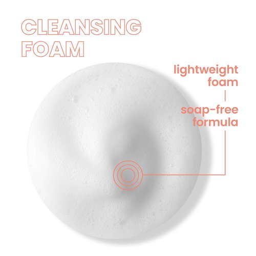 Avène Cleansing Foam Face Wash, Soap-free, Sensitive Skin