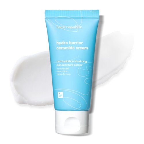 Face Republic Extra Hydration - Hydro Boost Solution Serum + Hydro Barrier Ceramide Cream | Dry, sensitive skin