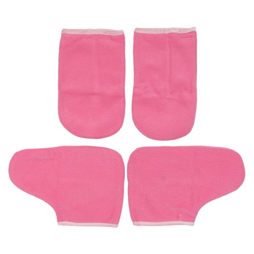 DOACT Paraffin Wax Kit, Spa Gloves Socks Set with Wax Applicator Brush Mitts Foot Liners Shovel for Skin Care Treatments