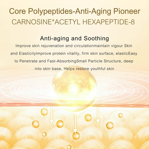 OKADY skincare set Anti Aging Skin 10-piece Daily Care Routine Kit With Vitamin C and Peptides Eye Mask Toner Serum Eye Cream Lotion Lady Cream Gifts sets for Valentine's Day