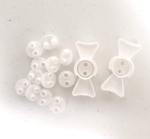 EZ VPS Connector 1:1 Ratio Dental Impression Material Transfer Connector (5 Ribbon Holders + 100 Transfer Connectors)