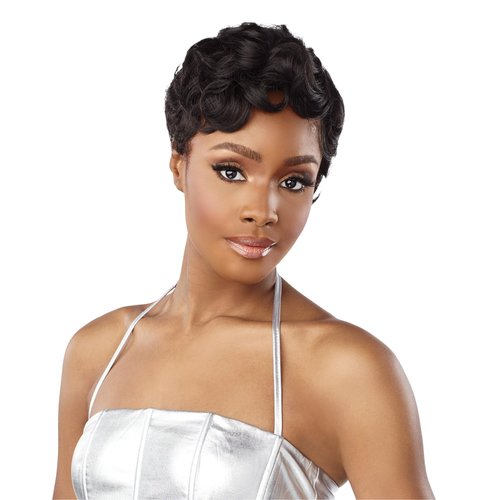 Sensationnel Shear Muse Lace Wig - Tanya Deep Laceparting Hand Tied Ready to Wear Synthetic Prestyled Units (LIGHTASHBROWN)