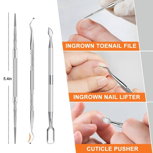 Toenail Clippers for Seniors Thick Toenails, Angled Head Large Toe Nail Clippers for Men Thick Ingrown Nails with Wide Opening, 360 Degree Rotary Anti-Splash Finger Nail Clippers Adult with Catcher