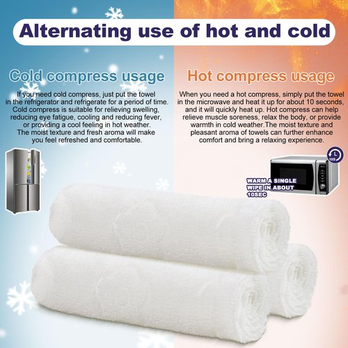 Moist Cotton Towel Bulk Moist Towelettes Individually Wrapped,White Towel Services,Refreshment Pre Moistened Towels for Dentist Travel Sport Party Hotel （Lavender,100)