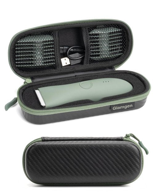 Case for Meridian Trimmer Shaver, Compatible with MANSPOT/LADYSPOT Manscape Groin & Body Hair Trimmer, Hard Travel Cases for Protecting Electric Razor Shavers and Storing Accessories (Case Only)
