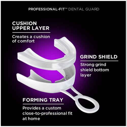 DenTek and The Doctor's Night Guards for Teeth Grinding, 2 Count
