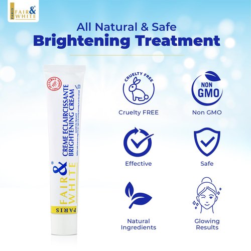 F&W Original Skin Brightening Cream by Fair and White - 1.7 Fl oz / 50g (Pack of 2)