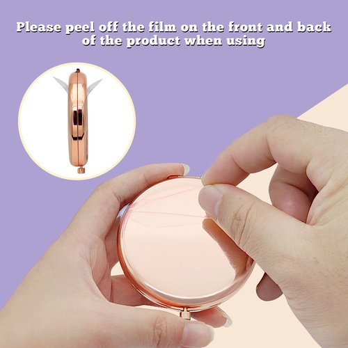 Bridesmaids Gifts from Bride Wedding Gift for Best Friends Sister Rose Gold Compact Mirror Thank You Gift for Bridesmaids Wedding Engagement Gifts Bridal Shower Gifts Bachelorette Bridal Party Gifts