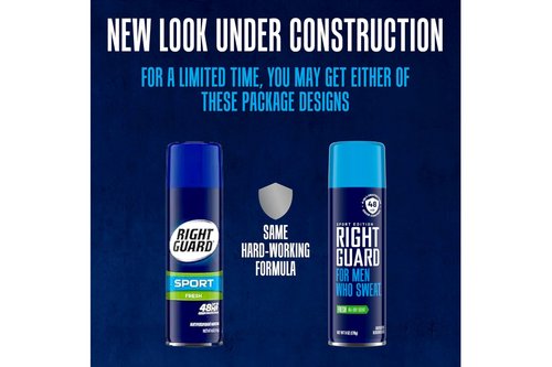 Right Guard Antiperspirant Spray, Sport Fresh 6 oz (Pack of 5)