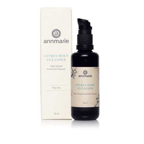 Annmarie Skin Care Citrus Mint Facial Cleanser - Gentle Cleanser with Rosemary, Witch Hazel + Lemon Balm, Suitable for Oily Skin (50 Milliliters, 1.7 Fluid Ounces)