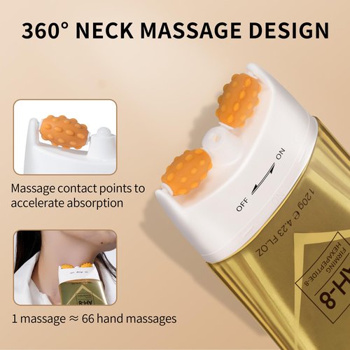 Ycz AH-8 Firming Neck Cream for Crepey Skin Body Care Comfort, Contains Hexapeptide, Moisturizing, Tightening Lotions Cosmetic Skin Care Skin Repair (Pack of 2)