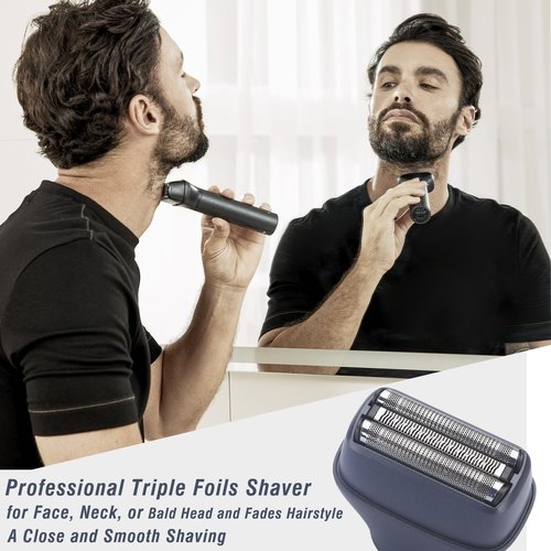 Beard Trimmers Kit for Men Precise Dial Adjustable 20 Lengths, 5-in-1 Electric Shavers and Hair Clippers Set - Body Nose Ear Mustache Hair Trimmers Razors Waterproof Wet/Dry - USB-C Charging Dock