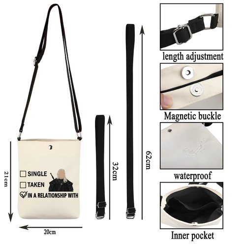 G2TUP H C Inspired Gift Dating H C Makeup Bag H Fan Cosmetic Bag H C Merch