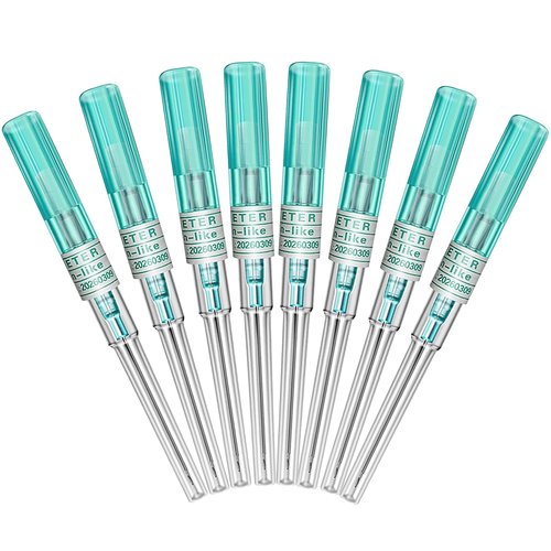 Catheter Piercing Needles - SOTICA 50pcs Catheter Needles IV Catheter Piercing Needles Cannula Body Piercing Needles Stainless Steel Hollow Needles for Nose Ear Belly Navel Nipple Piercing (18G-50PCS)